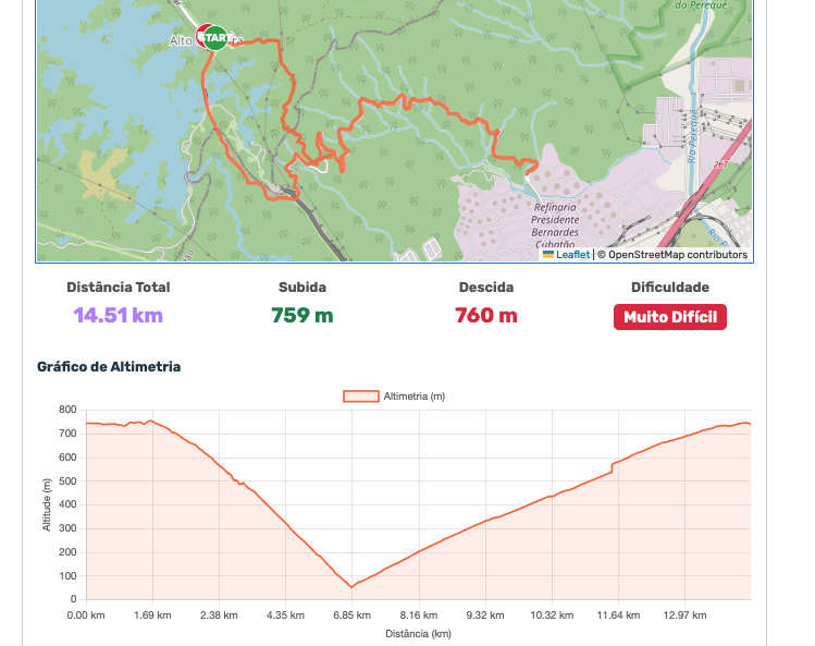 Análise GPX Detalhada